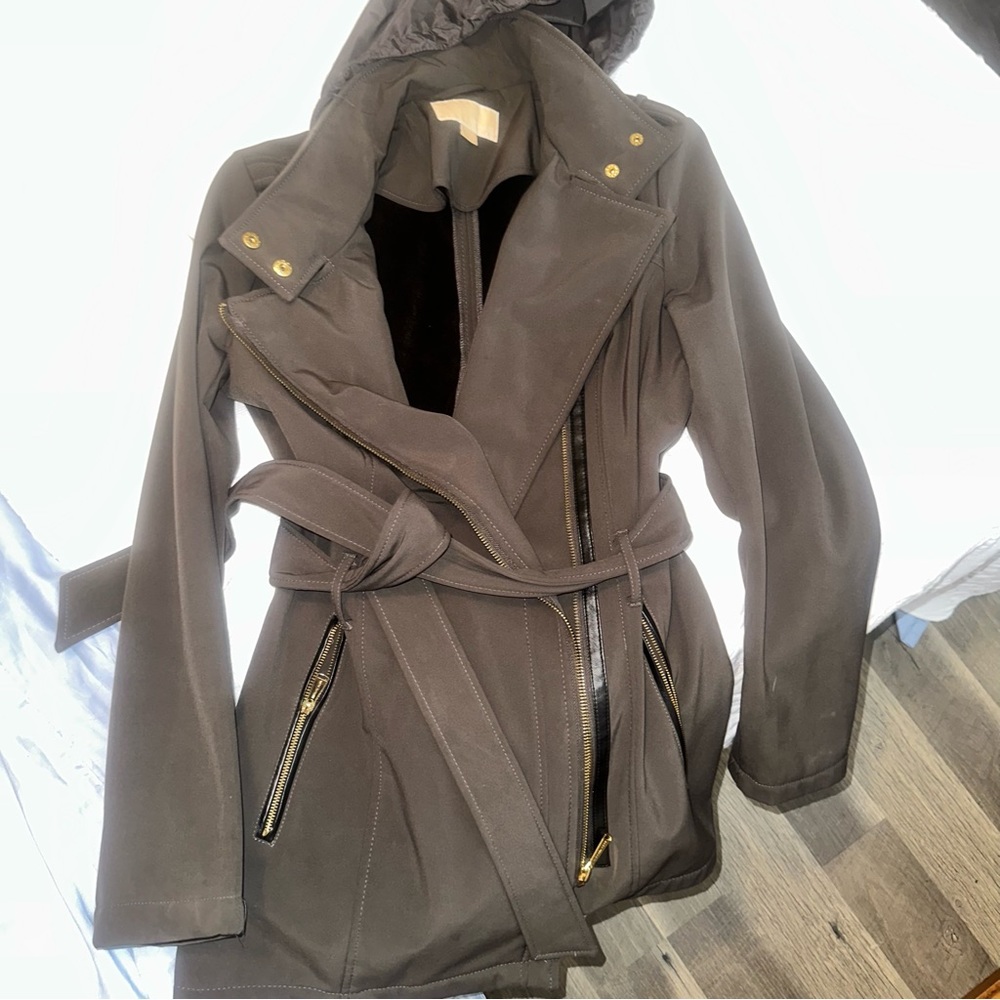 Michael Kors Nylon Fleece Lined Trench Coat - Women’s